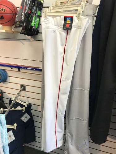 New Mizuno White Adult Men's XS Baseball Pants