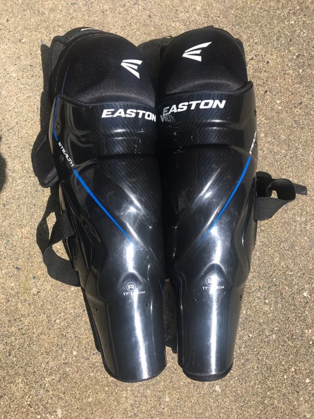 Easton 17” shin pads New-ish