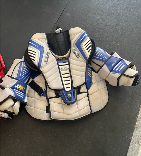Used Large Brian's Optik Goalie Chest Protector Pro Stock