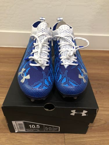New Blue Under Armour Spotlight Luz MC - 10.5