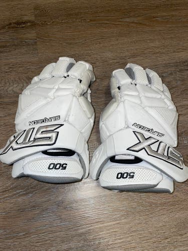 Used Player's STX 13" Surgeon 500 Lacrosse Gloves