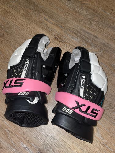 New PLL Chrome Goalie STX 13" Shield 500 Lacrosse Gloves