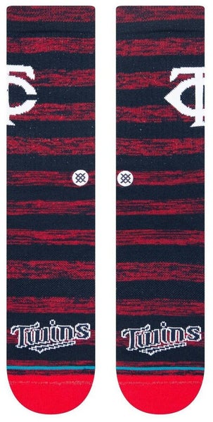 Officially Licensed MLB Compression Socks Minnesota Twins - Classic Stripe  –