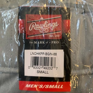 Brand New Rawlings Gray Knickers with Navy Piping Men’s Small Rawlings