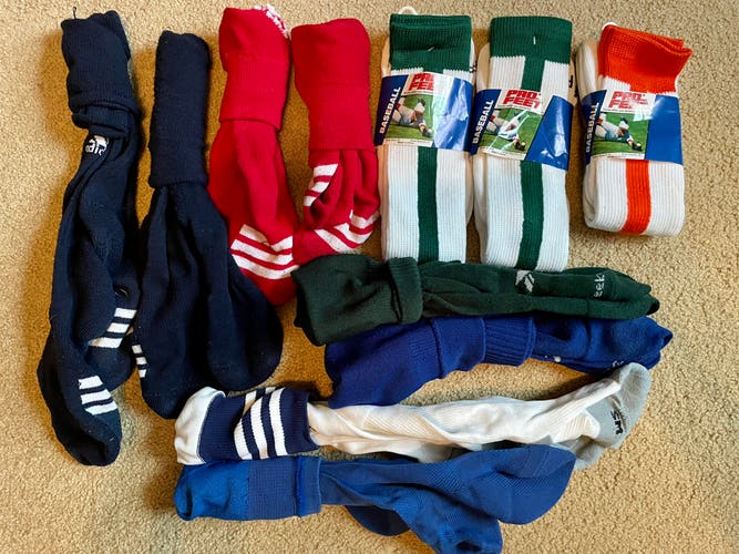 Baseball Soccer Socks Youth Lot