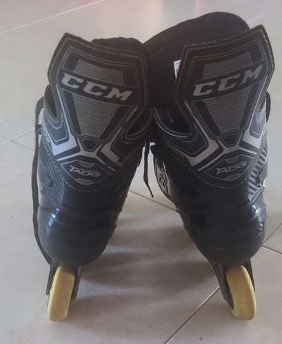Used CCM Super Tacks 9350 Inline Skates Regular Width Size 7