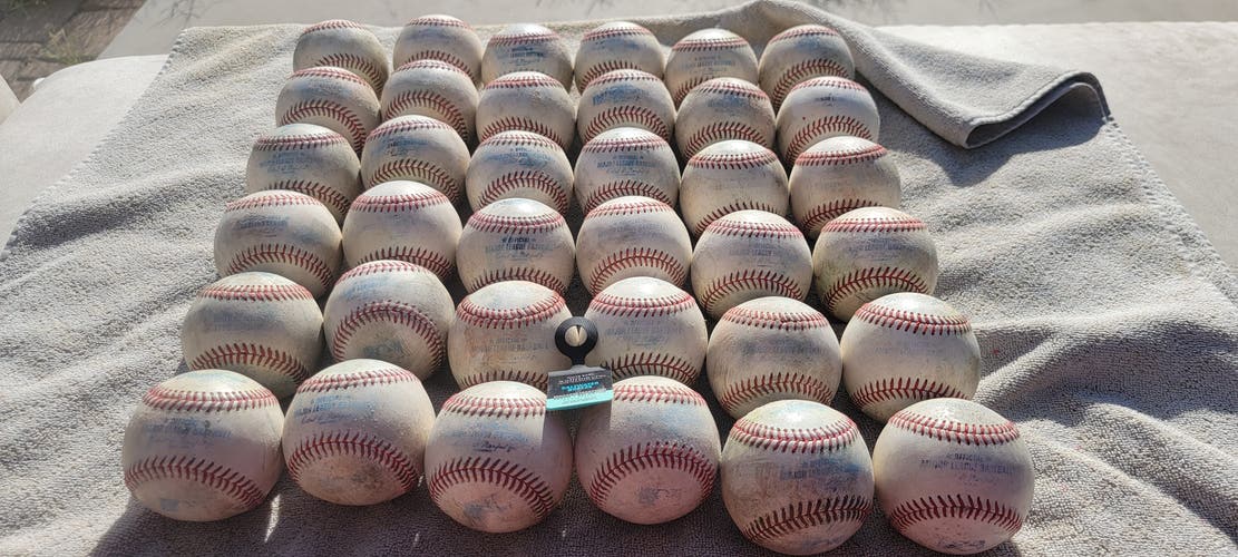 Used Rawlings Official Minor League Baseballs 36 Pack (3 Dozen)