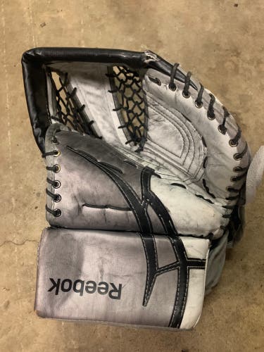 Used regular Reebok goalie glove