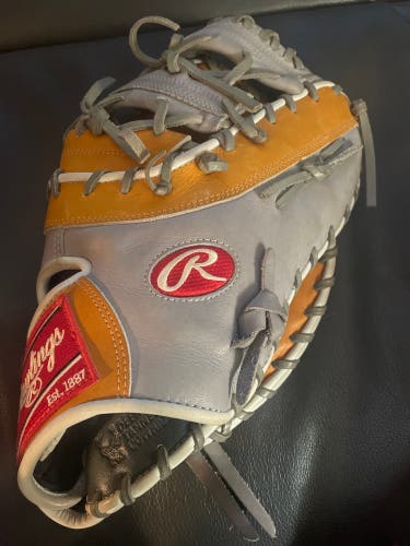 Used Right Hand Throw 12.75" Heart of the Hide Baseball Glove
