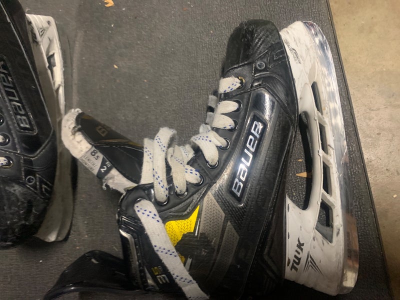 Senior Bauer Pro Stock Size 8.5 Supreme 3S Pro Hockey Skates