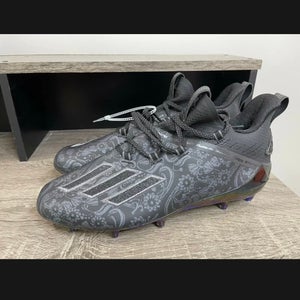 New Adidas Adizero Young King Floral Black Men’s Size 9 Football Cleats EH2723