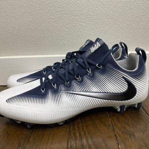 Nike Vapor Untouchable Pro Football Cleats Blue White 833385-401 Men's Size 15