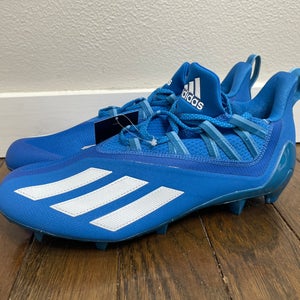 UNRELEASED RARE Adidas Adizero 21 Football Cleats Blue Men’s Size 12.5 GY7958