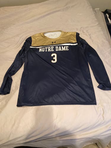 Notre Dame Lacrosse Team Shooting Shirt