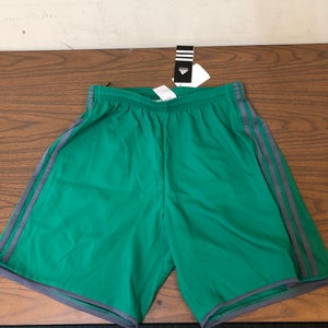 Adidas Green Climalite Men's Adult Medium Shorts