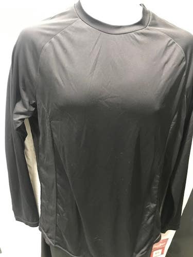 New Rawlings Men's Long Sleeve Base Layer Adult 2XL Black