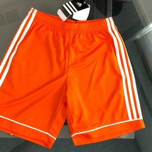 Orange New Unisex Youth Medium Adidas Shorts