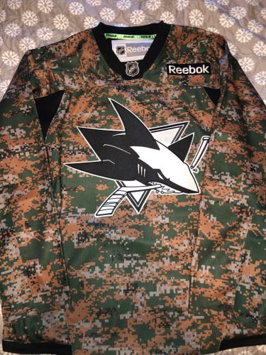 Blank San Jose Sharks Reebok jersey