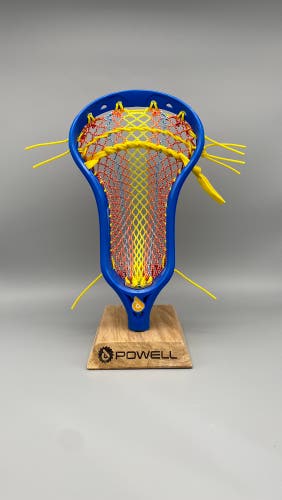 Brand New Strung Powell Lacrosse Pioneer 2 Attack Head