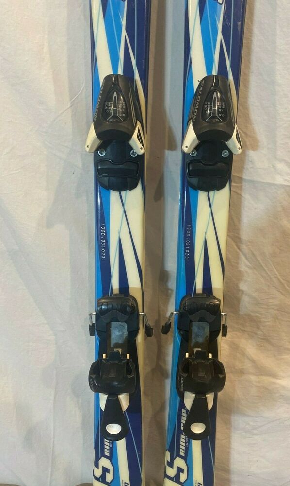 Volkl Unlimited Jr 120 cm Kids Skis With Salomon TZ 5 Jr Adjustable Bindings 