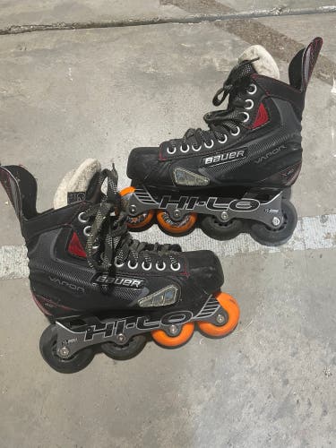 Used Bauer Regular Width Size 2 Vapor X40R Inline Skates
