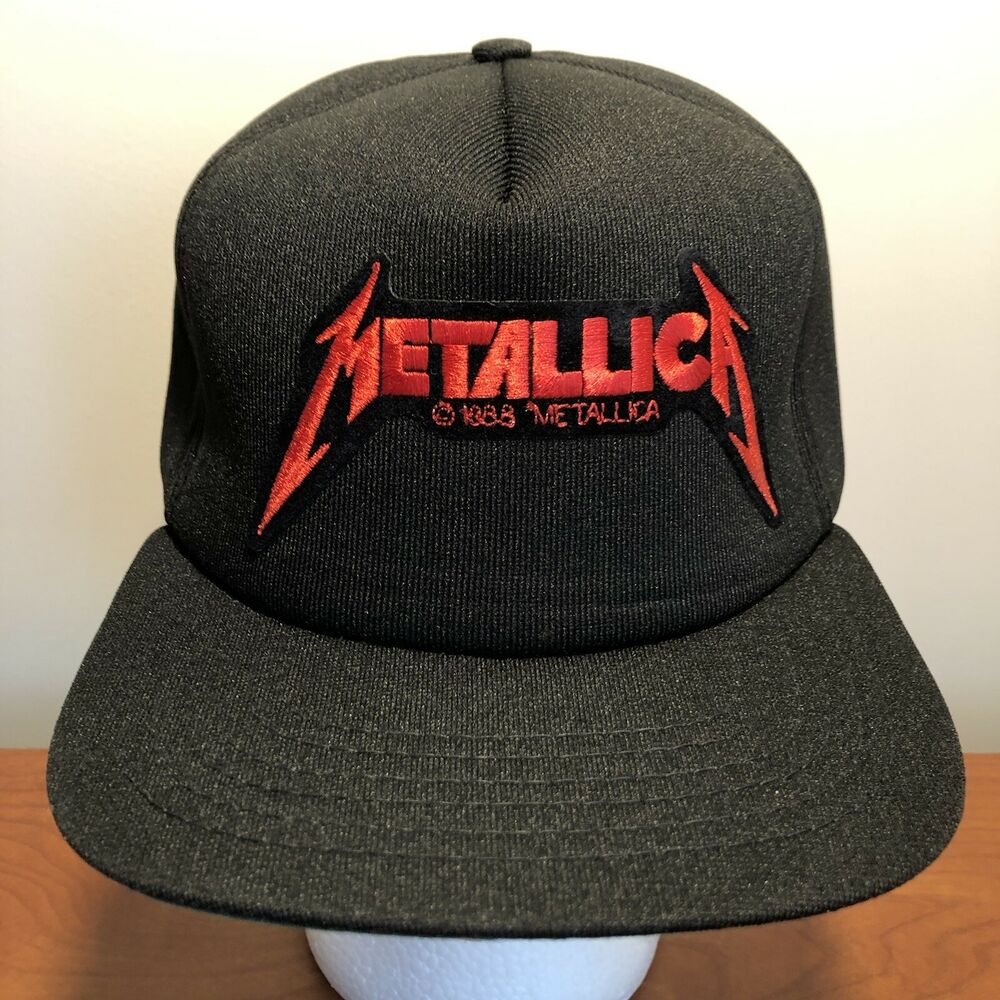 Metallica Band Hat Snapback Baseball Cap Men New Era Vintage 80s Rare USA  Music | SidelineSwap