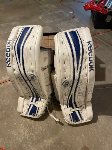 Used Reebok 33” goalie pads