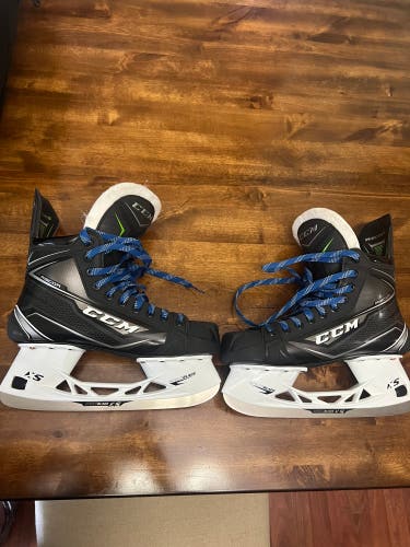 Used CCM Regular Width Size 8.5 RibCor 76K Hockey Skates