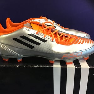 Silver New Men's Men's 13.5 (W 14.5) Molded Cleats Adidas F30 Cleats