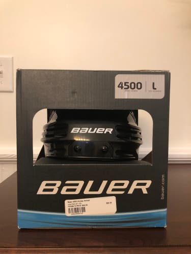 NEW WITH BOX/TAGS Large Bauer Pro Stock 4500 Helmet