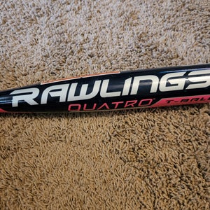 Rawlings Quatro Bat (-13) 12 oz 25" blue/pink Tee-ball bat
