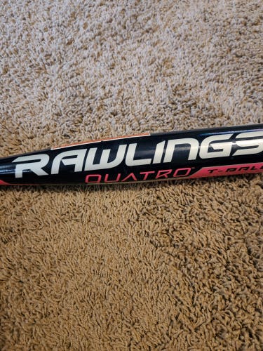 Rawlings Quatro Bat (-13) 12 oz 25" blue/pink Tee-ball bat