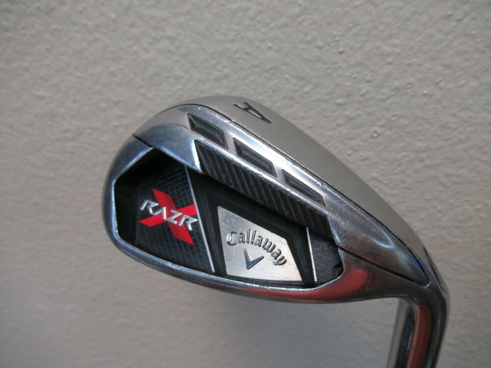 CALLAWAY RAZR X APPROACH WEDGE FACTORY UNIFLEX STEEL NEW GRIP STANDARD