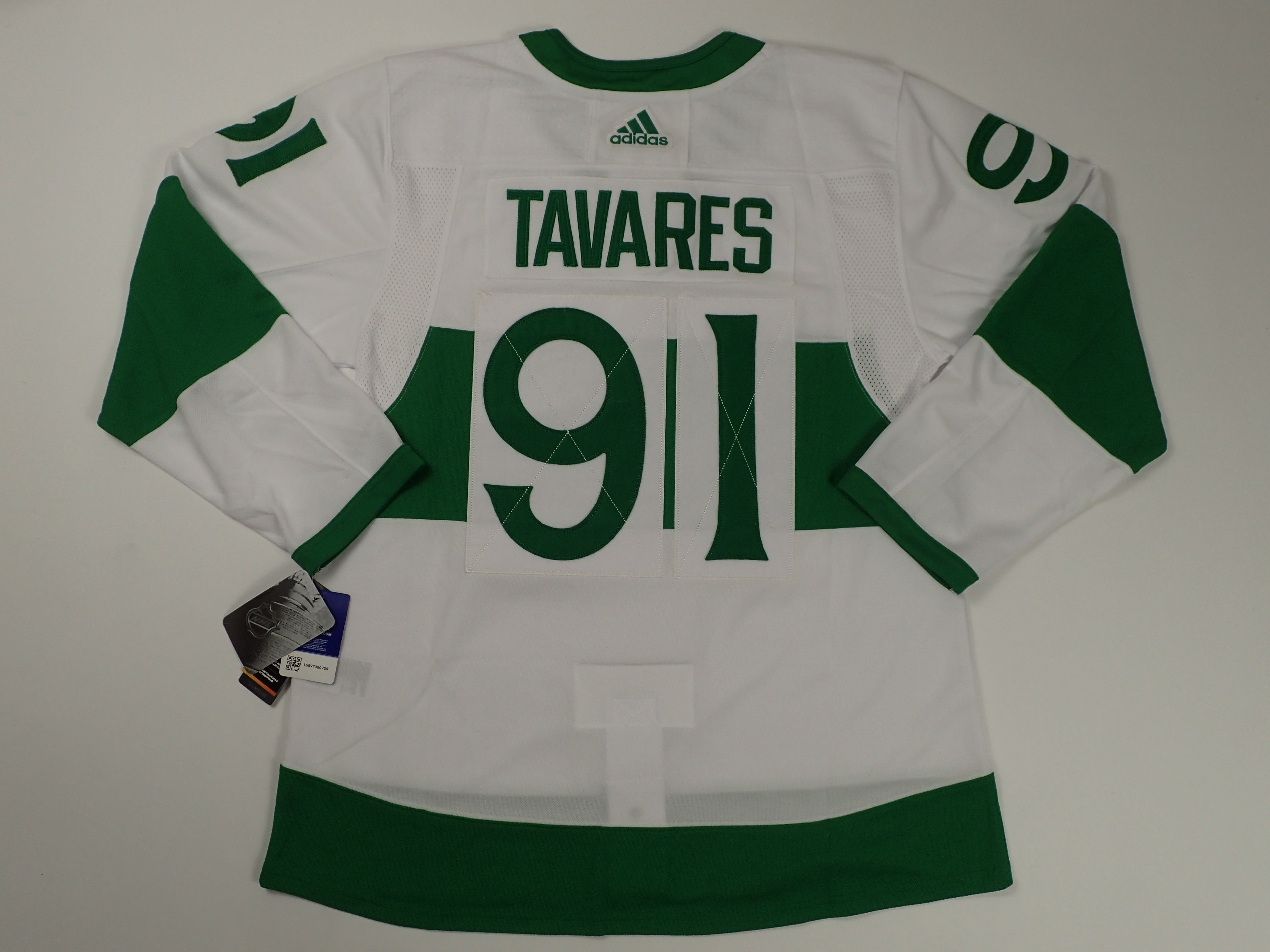 Adidas Toronto Maple Leafs No34 Auston Matthews White Authentic St. Pats Stitched NHL Jersey