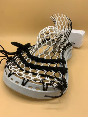 Gray OG Gait Torque Lacrosse Head with ECD Hero 3