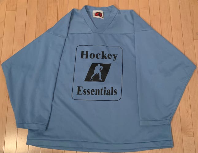 Blue Hockey Essentials Adult Medium Jersey