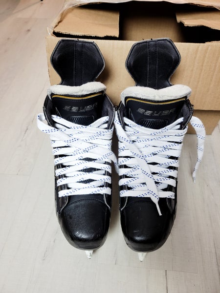 Senior Used Bauer Supreme One.8 Hockey Skates Regular Width Size 7.5