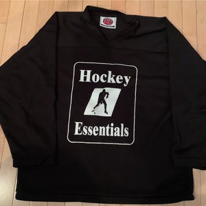 Black Hockey Essentials Adult Small K1 Jersey