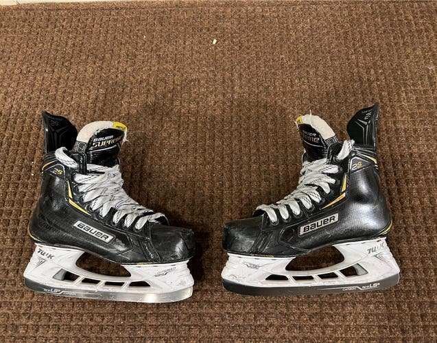 Used Bauer Regular Width Size 7 Supreme 2S Hockey Skates