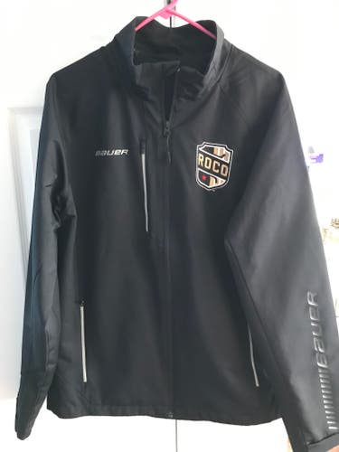 Black Adult Men's Used Large Bauer Jacket