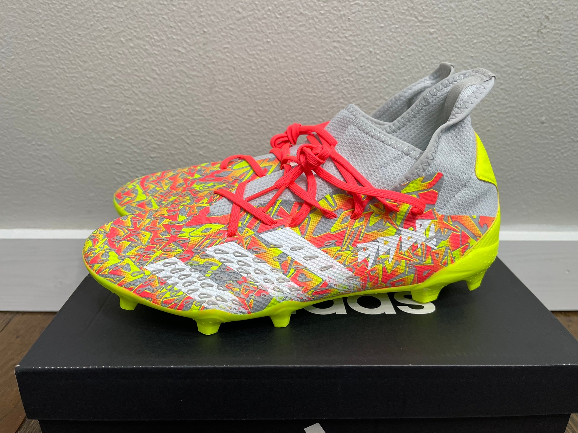 Adidas Predator Freak .3 FG Soccer Cleats Demonscale Numbersup Men’s