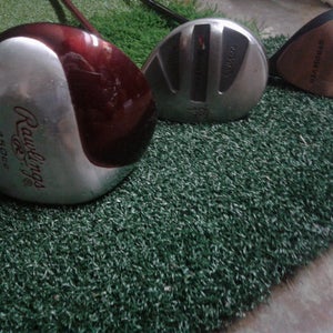 Used Men's Rawlings Driver 10* with FW 17* and Carbite 7 Wood