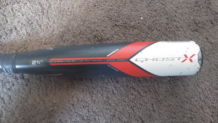 Used USSSA Certified 2021 Easton Composite Ghost X Bat (-5) 27 oz 32"