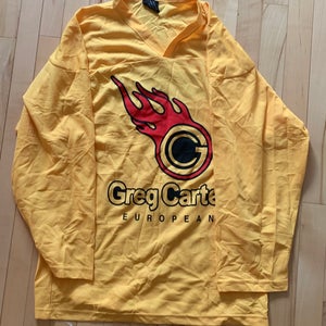 Yellow Greg Carter Senior Medium  Jersey
