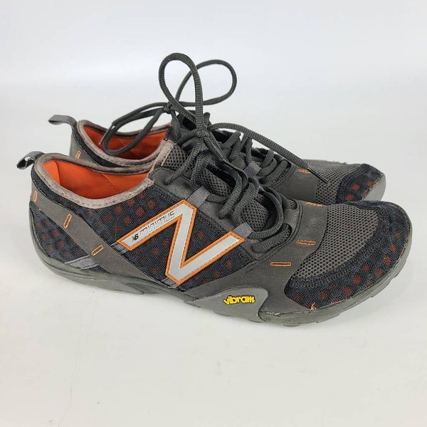 Instruir erección Categoría New Balance Mens Minimus MT10 Trail Running Shoes Gray Black MT10BO Mesh 12  2E | SidelineSwap