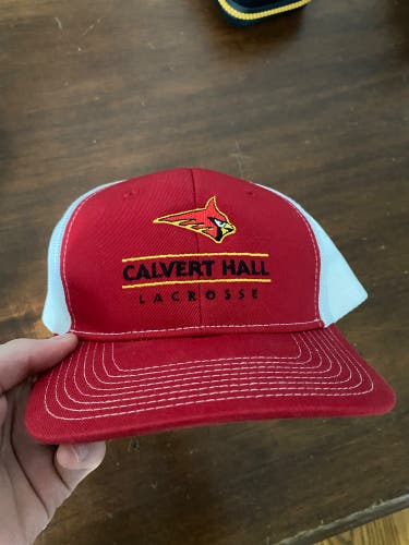 Team Issued Calvert Hall Lacrosse Adjustable Hat