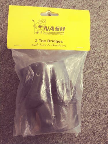 New Toe bridge with hardware and laces
