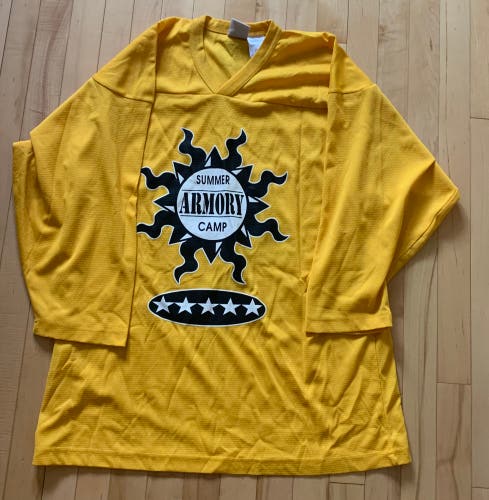 Yellow Armory Adult  Large  Jersey