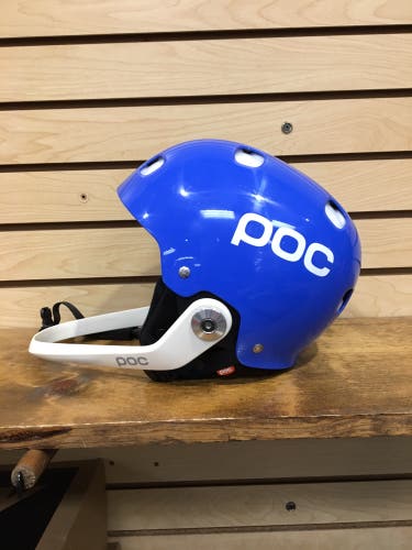 POC Sinuse SL Race Helmet w/ Chin Guard.