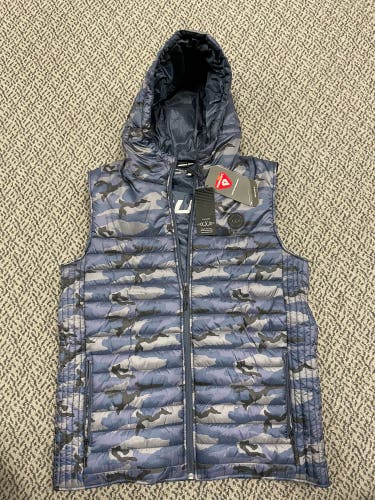 Bauer Adult Large Hooded Puffer Vest
